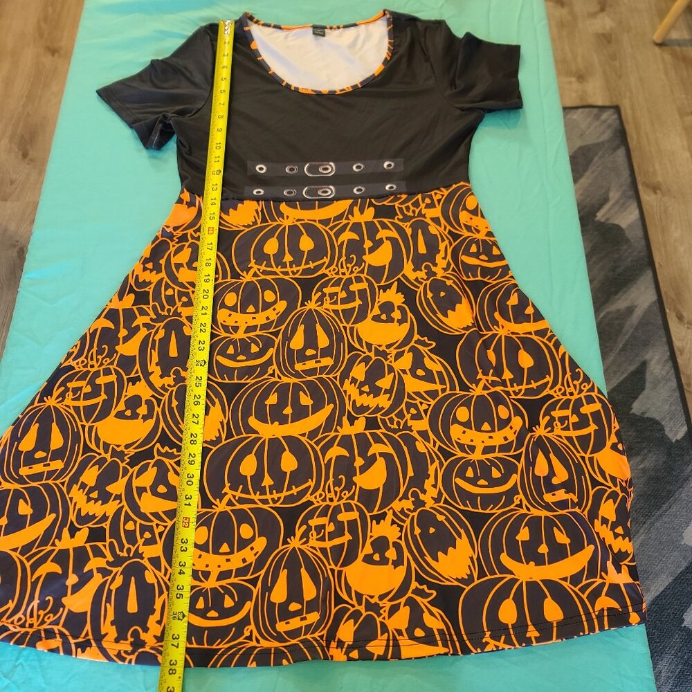Pumpkin Dress, Women's Medium/Large Halloween NWOT